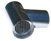 Z Vent III Termination Tee Stainless Steel Vent Pipe 3" Diameter