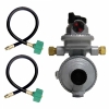 Fairview Twin Stage Propane Automatic Changeover Regulator with 15" QCC Acme Pigtails