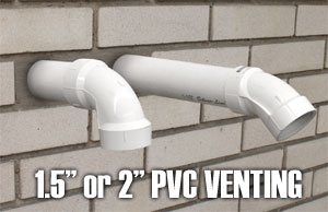 Vents with PVC